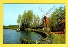 017617  Postcard  HUNSETT MILL NORFOLK BROADS  Norfolk