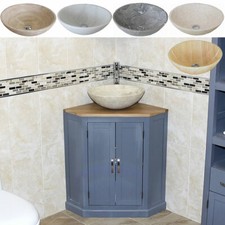 Bathroom Vanity Unit Grey Oak