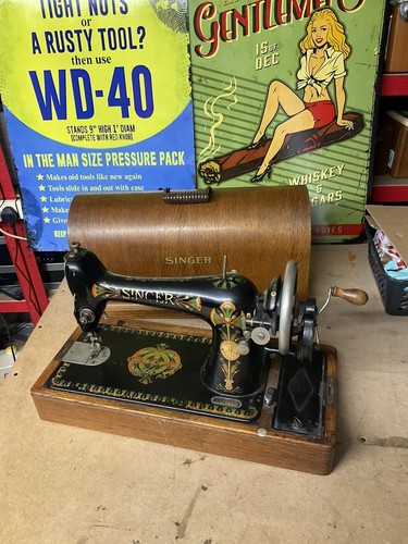 Antique singer sewing machine - antique,