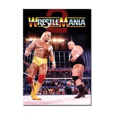 WWE WrestleMania 2 Poster |