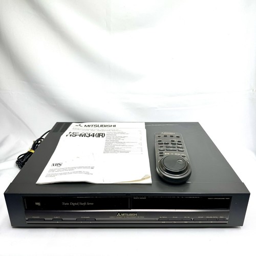 Mitsubishi m34 vhs video - vhs,