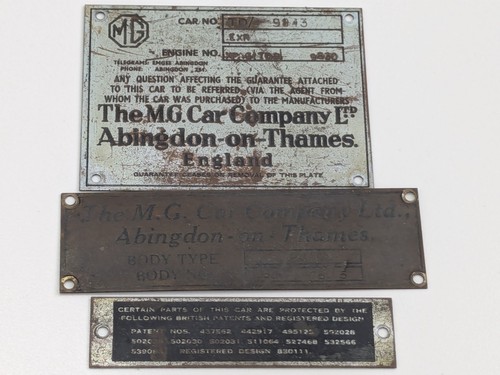 Td2 engine body chassis - mg,
