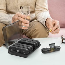 Weekly 7 Days Pill Medicine Box Holder Organizer Weekly 7 Day uk