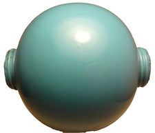 Antique LARGE BLUE glass