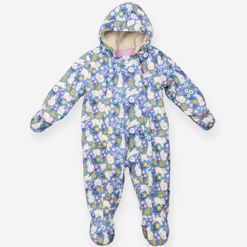Boden blue waterproof pram - boden,