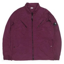 C.P. Company Chrome Nylon Overshirt Jacket Purple