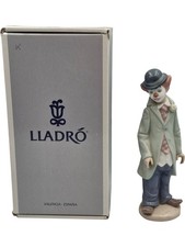 Lladró Figurine Circus Sam Clown Porcelain Figure with Box Valencia 
