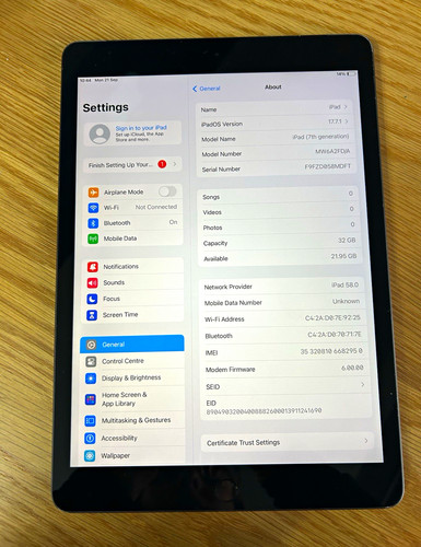 Apple ipad 7th gen - 7th,