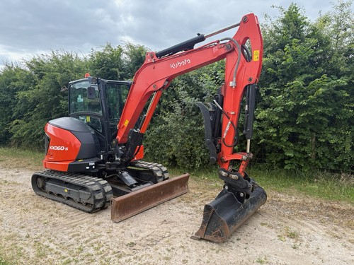 Kubota kx060 tracked - kubota, kx060-5