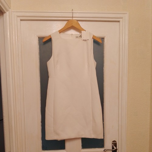 Zara cream dress swing style - cream, dress,swing