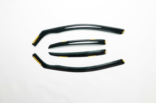 4pcs wind rain tinted black - tinted,