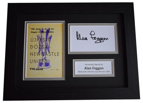 Alan foggon signed framed - alan,