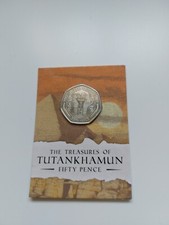 TUTANKHAMUN  50p TREASURES