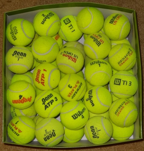 Used tennis balls mixed - 50,