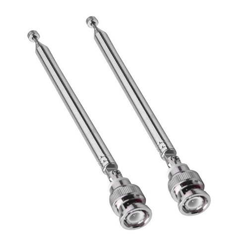 2pcs telescopic bnc - bnc, 25