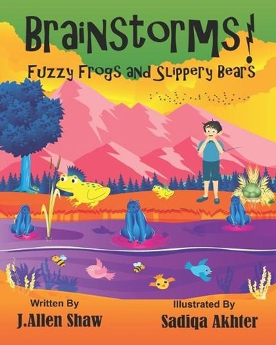 Brainstorms fuzzy frogs - frogs, and