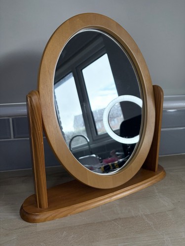 Vintage pine freestanding oval - pine,