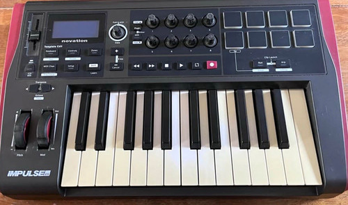 Novation impulse key usb - impulse, 25