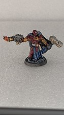 Warhammer 40K Daemonhunter Inquisitor With hammer and flamer Finecast resin