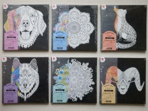 Glitter colouring canvas - colouring, art