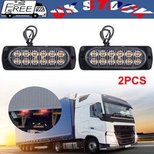 2X Rear Red Fog 12 Led Lamp