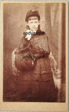 CDV BRACKNELL GIRL FUR CAPE