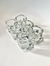 6 Modernist Arno Egg Cups/Candle Holders by Joe Colombo for Italora 1960’s