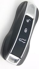 NEW 3 BUTTON SMART KEY FOB CASE/SHELL for 2018+ PORSCHE CAYENNE PANAMERA + LOGO