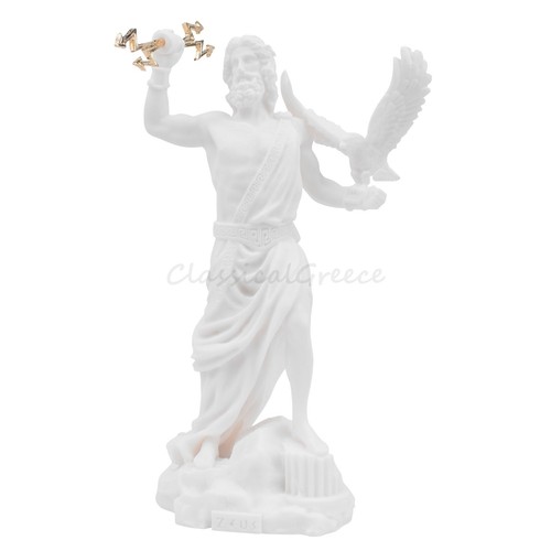 Statue ancient greek god - greek, zeus