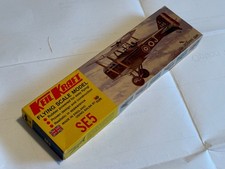 KEIL KRAFT Flying Scale Model SE5, unbuilt balsa kit in original box