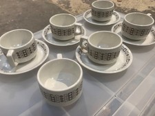 Six 'Tonga' Coffee Cups ( five