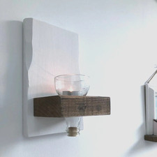 Shabby Chic Wooden Wall Tea