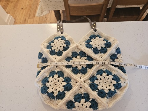 Large handmade granny square - large,