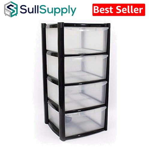 Luxury drawer plastic - 4-drawer,
