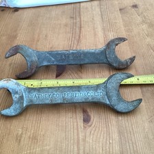 2 OLD WATNEYS + WATNEY COMBE REID & CO.LTD. BEER KEG BARREL SPANNER