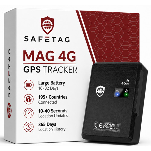 Safetag mag gps tracker - 4g,