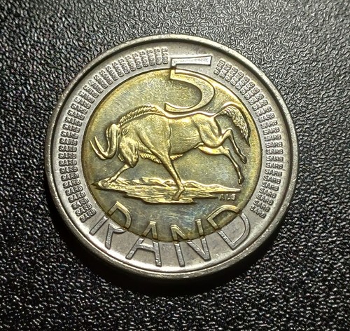 South african coin - r5,