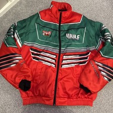 Wulf Sport Wales Motocross Coat Jacket Motorcycle MX Retro Vintage Evo XL Rare