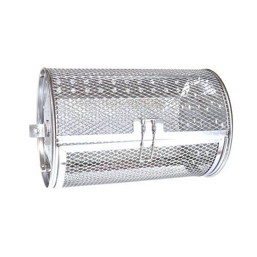 Rotating grilled cage drum - rotating,