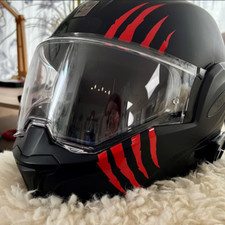 2 MOTORBIKE HELMET Decals