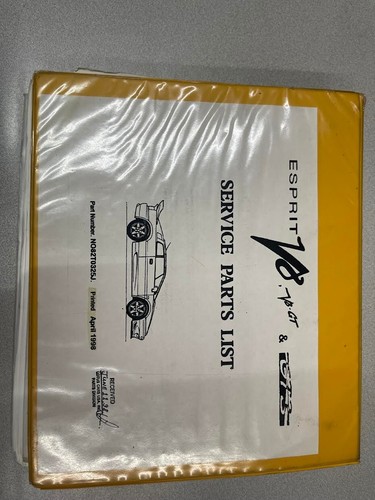 Espirit turbo service parts - espirit,