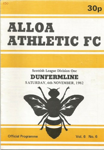 1982 league november alloa - november,