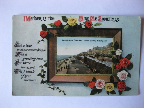 Old post card see - old,