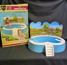 Vintage 1970’s Sindy Swimming Pool Diving Board & Steps, Boxed