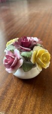 vintageparkhall  porcelain flower ornament, China Flowers, June Rose