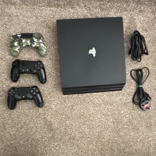 Sony ps4 pro black console - sony,