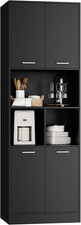 Tall Bookcase Oak Storage