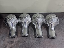 4x Chrome Plated Free Standing Bath Feet