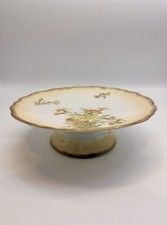 Vintage floral pedestal cake - vintage,