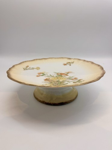 Vintage floral pedestal - vintage,